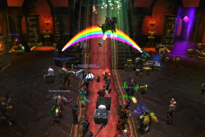 Shredding and dancing